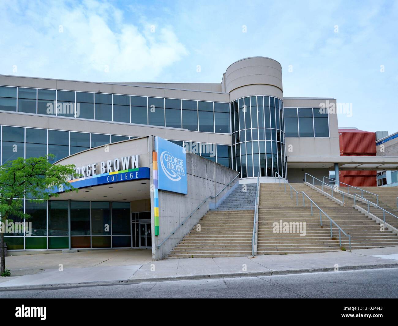 Hauptgebäude des George Brown College in Toronto Stockfoto