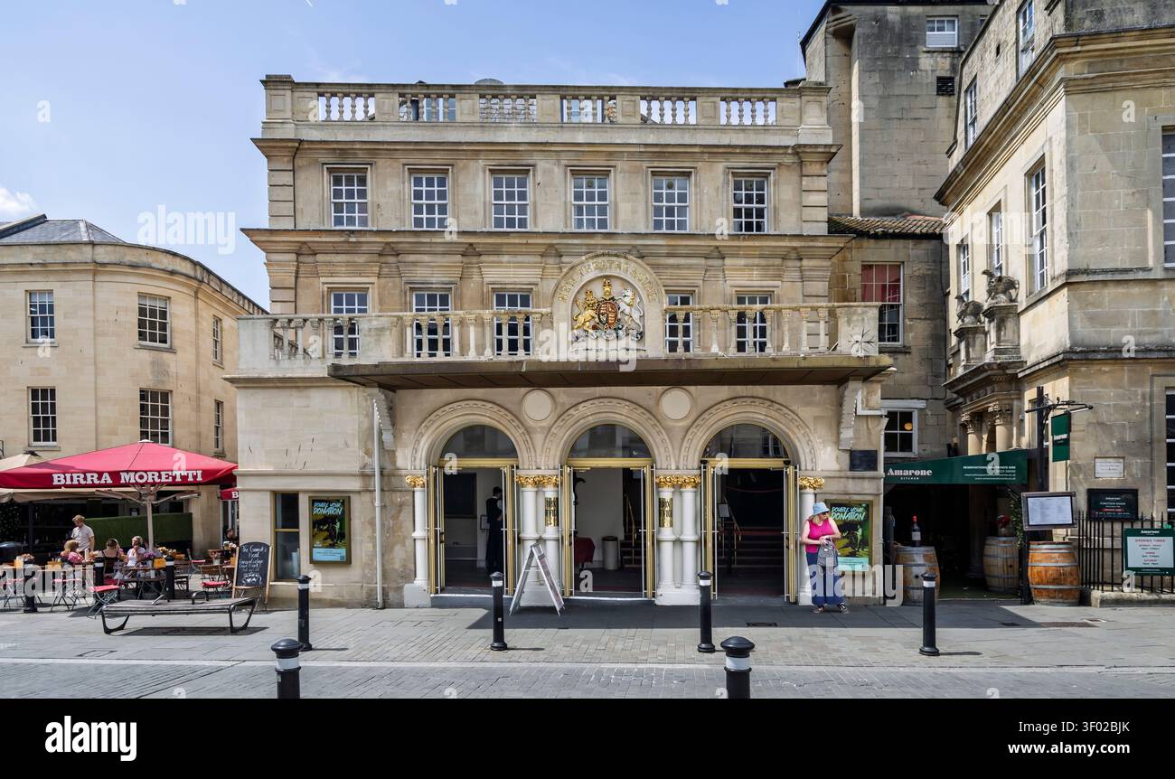 The Bath Theatre Royal Entrance in Bath, UK am 3. Juli 2026 Stockfoto