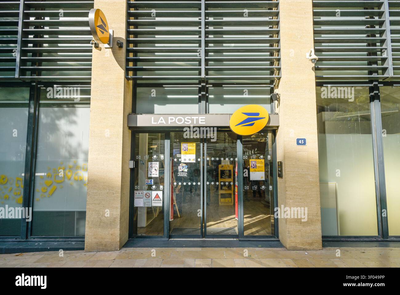 Postamt, La Poste, Aix-en-Provence, Frankreich Stockfoto