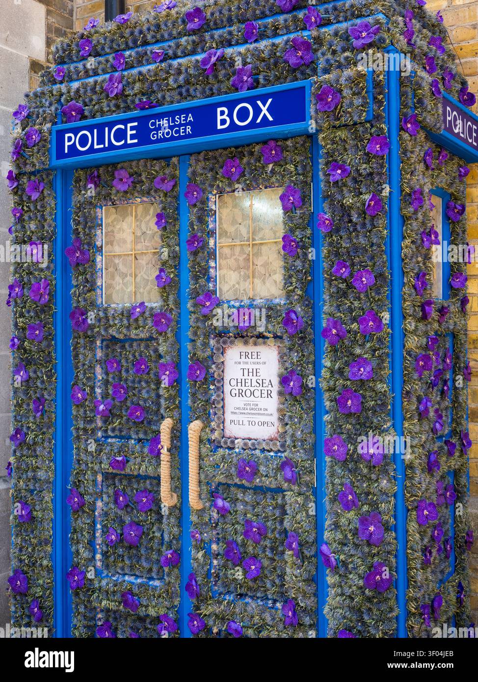 Tardis, Chelsea In Bloom, Chelsea, London, England, UK. Stockfoto