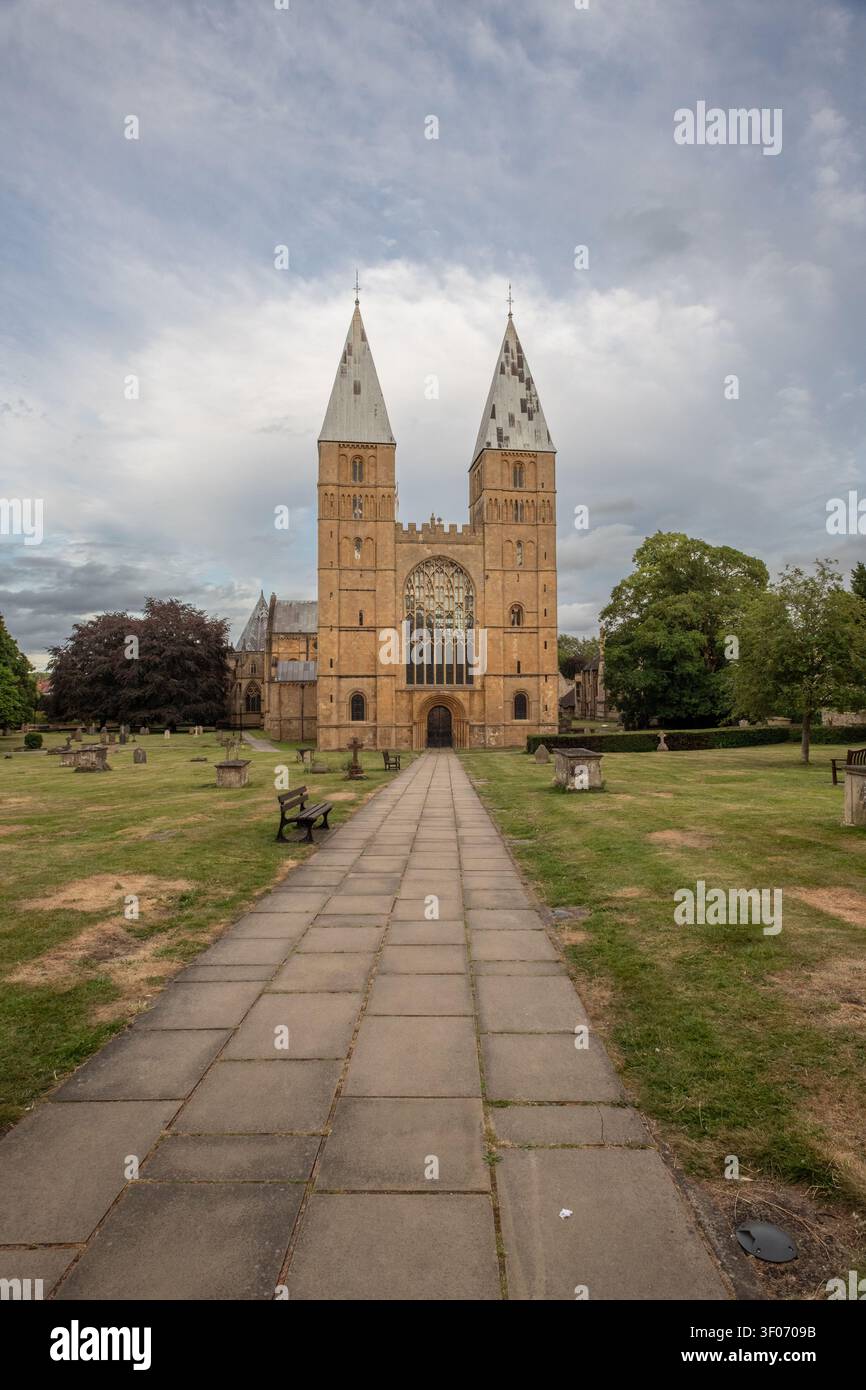 Southwell, 4. Juli 2026: Die Minster Cathedral Stockfoto