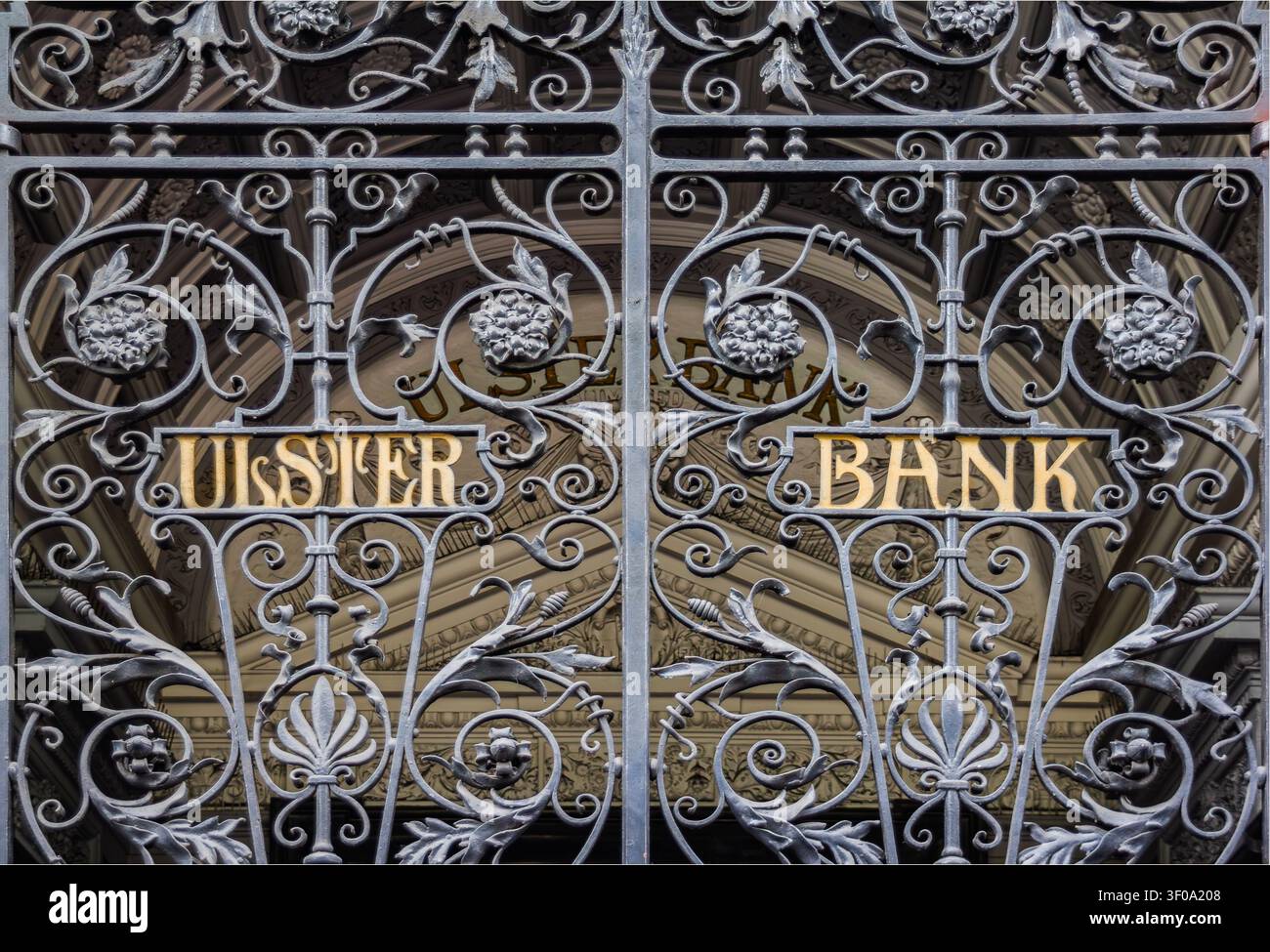 Belfast, Nordirland - 04. September 2018: Ulster Bank in Dublin, Irland. Die Ulster Bank ist eine der größten Banken in Irland Stockfoto