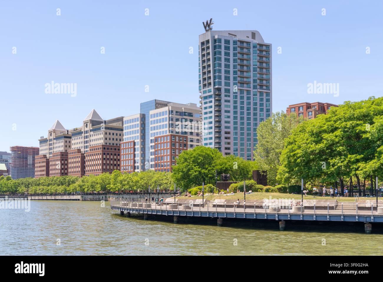 W Hotel Hoboken, New Jersey Stockfoto