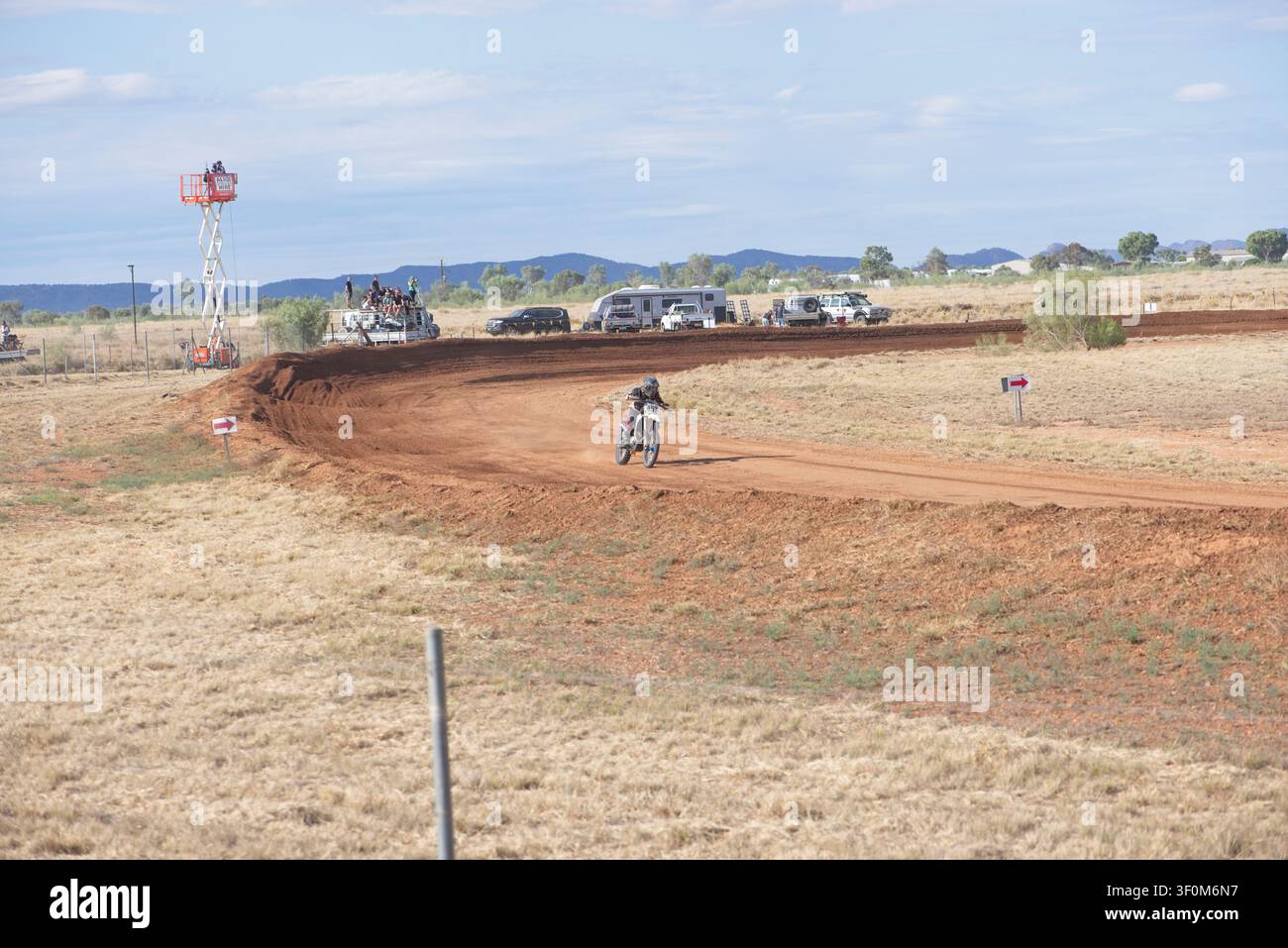 Alice Springs zum Finke-Rennen, Australien Stockfoto