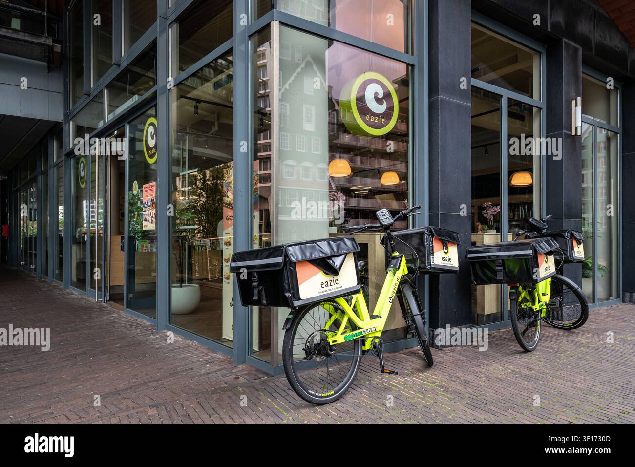 eazie Asian Food Bar in Zaandam, Niederlande Stockfoto