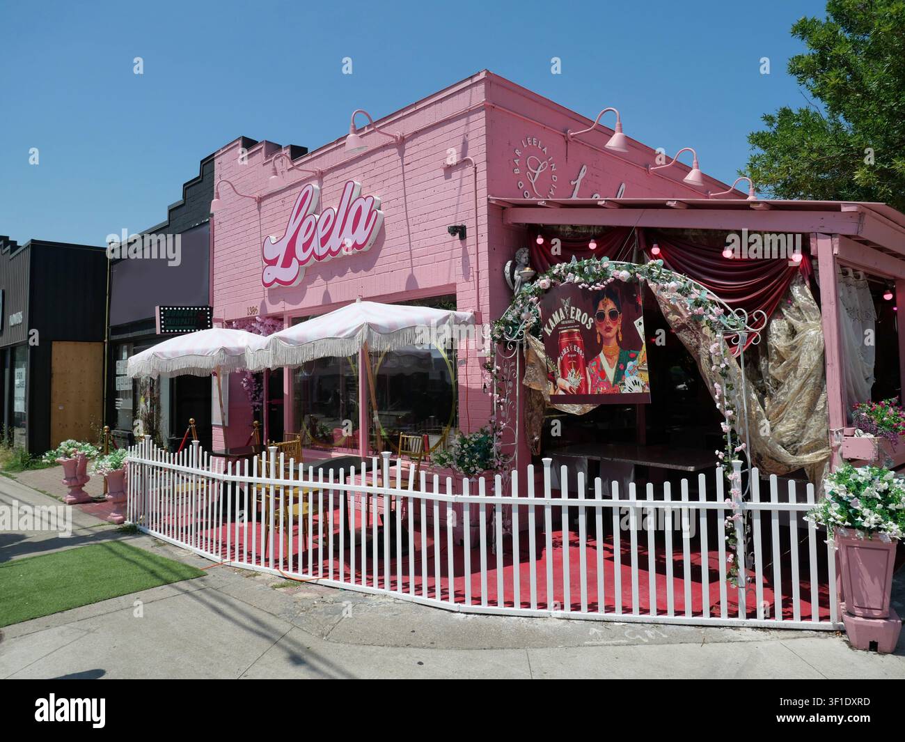 Basar im Toronto Little India Bezirk Stockfoto