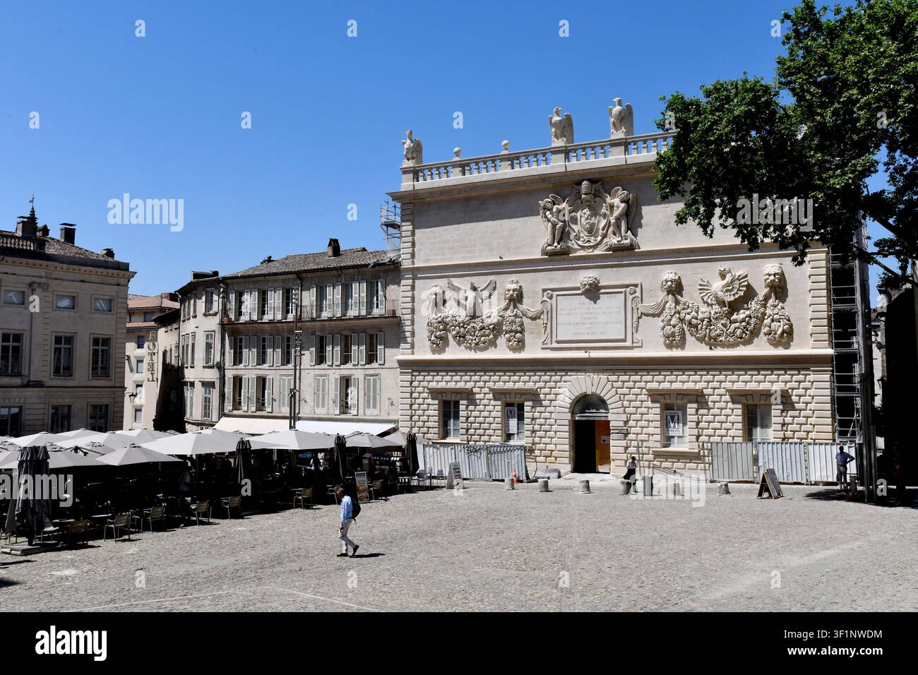 Musée de l'Oeuvre, Place du Palais, Avignon, Provence, Frankreich Stockfoto