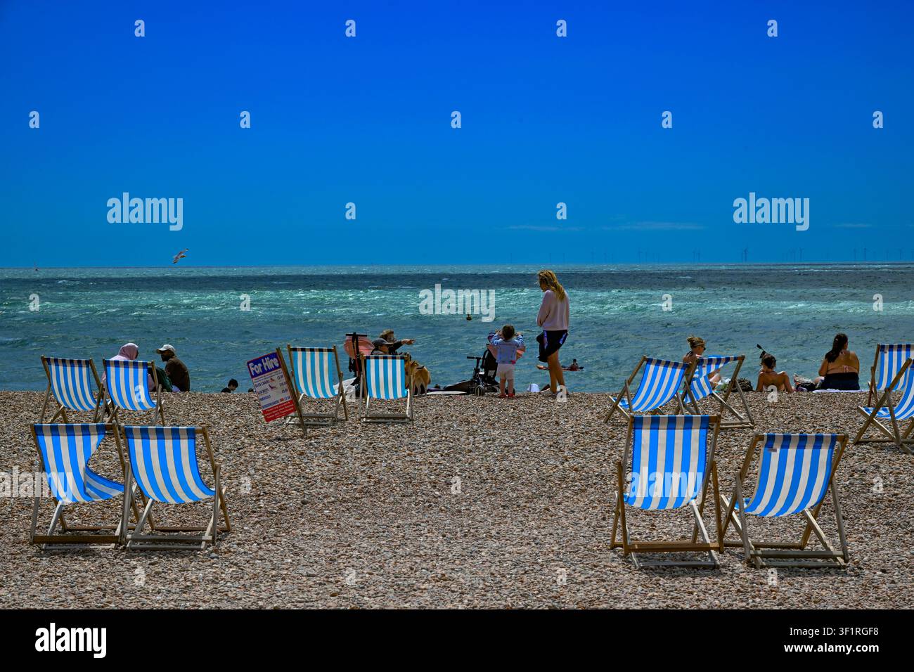 Strand von Brighton, East Sussex, England, UK Stockfoto