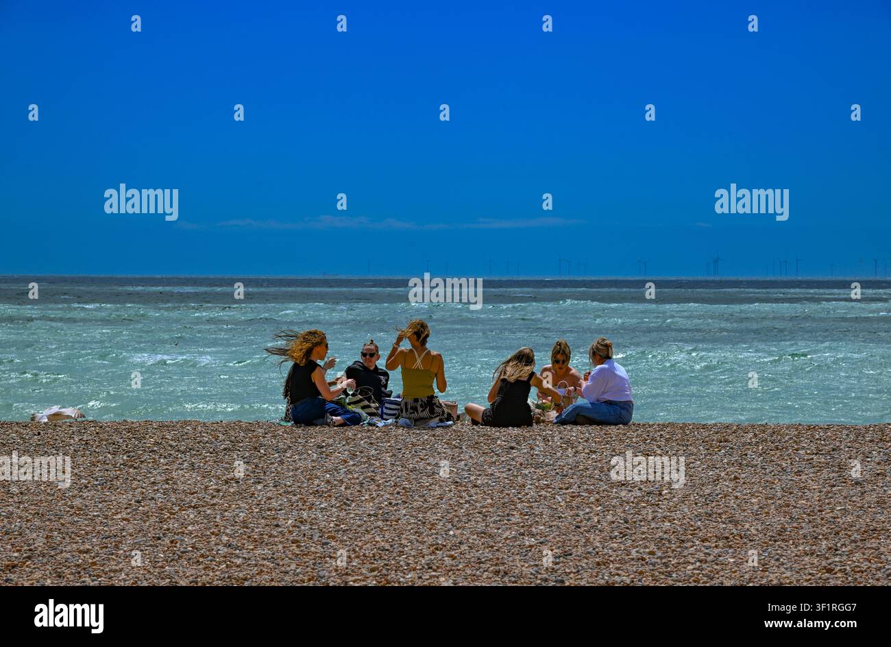 Strand von Brighton, East Sussex, England, UK Stockfoto