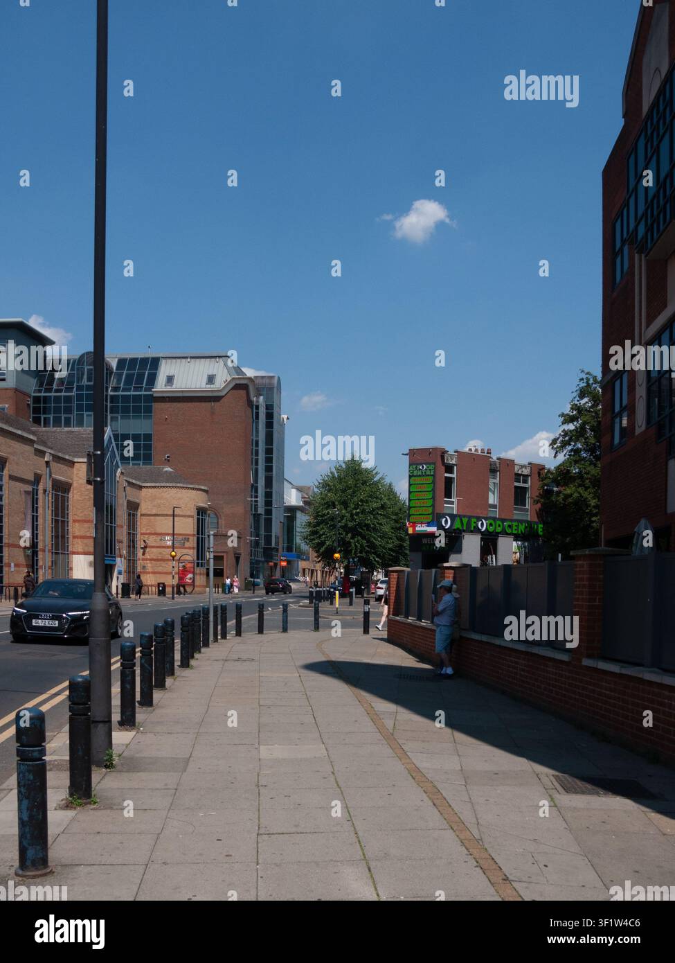 Langer Damm, Peterborough in der Hitzewelle, Juli 2026 Stockfoto