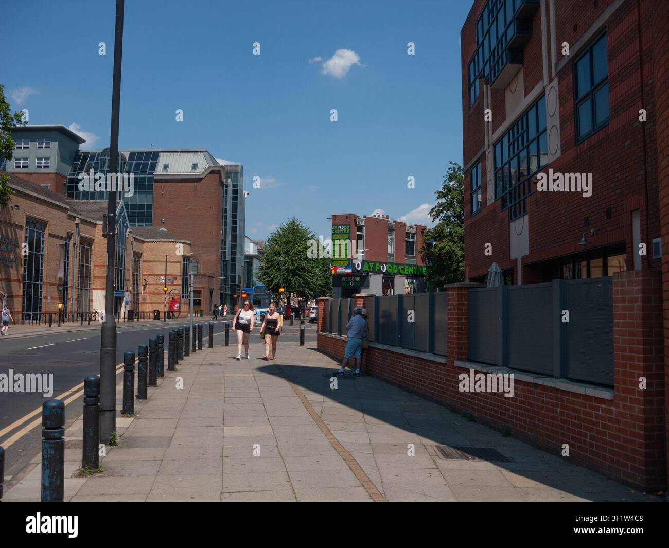 Langer Damm, Peterborough in der Hitzewelle, Juli 2026 Stockfoto