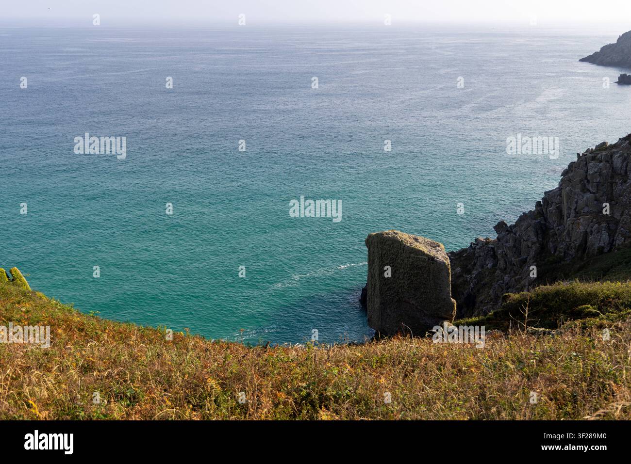 Cornwall 2026 Treen, St Levan, England - 16.7.2026: Treen-Klippen in Cornwall, England Stockfoto