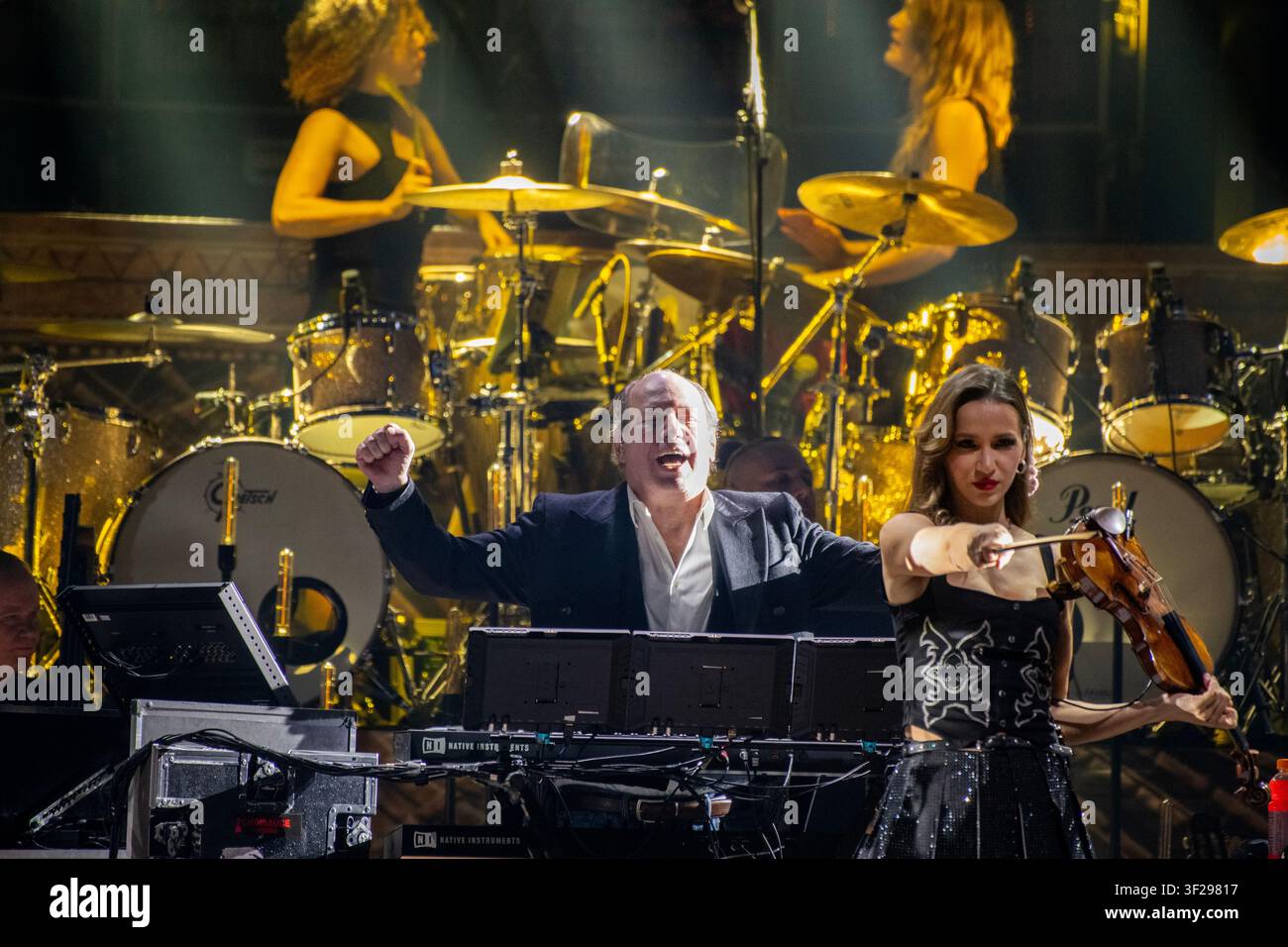 Hans Zimmer tritt im Moody Center, Austin, Texas, am 31. Januar 2025 auf. (Foto von John Anderson) Stockfoto