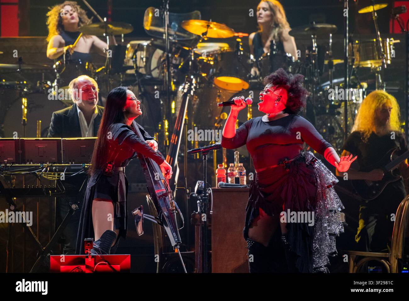 Hans Zimmer tritt im Moody Center, Austin, Texas, am 31. Januar 2025 auf. (Foto von John Anderson) Stockfoto