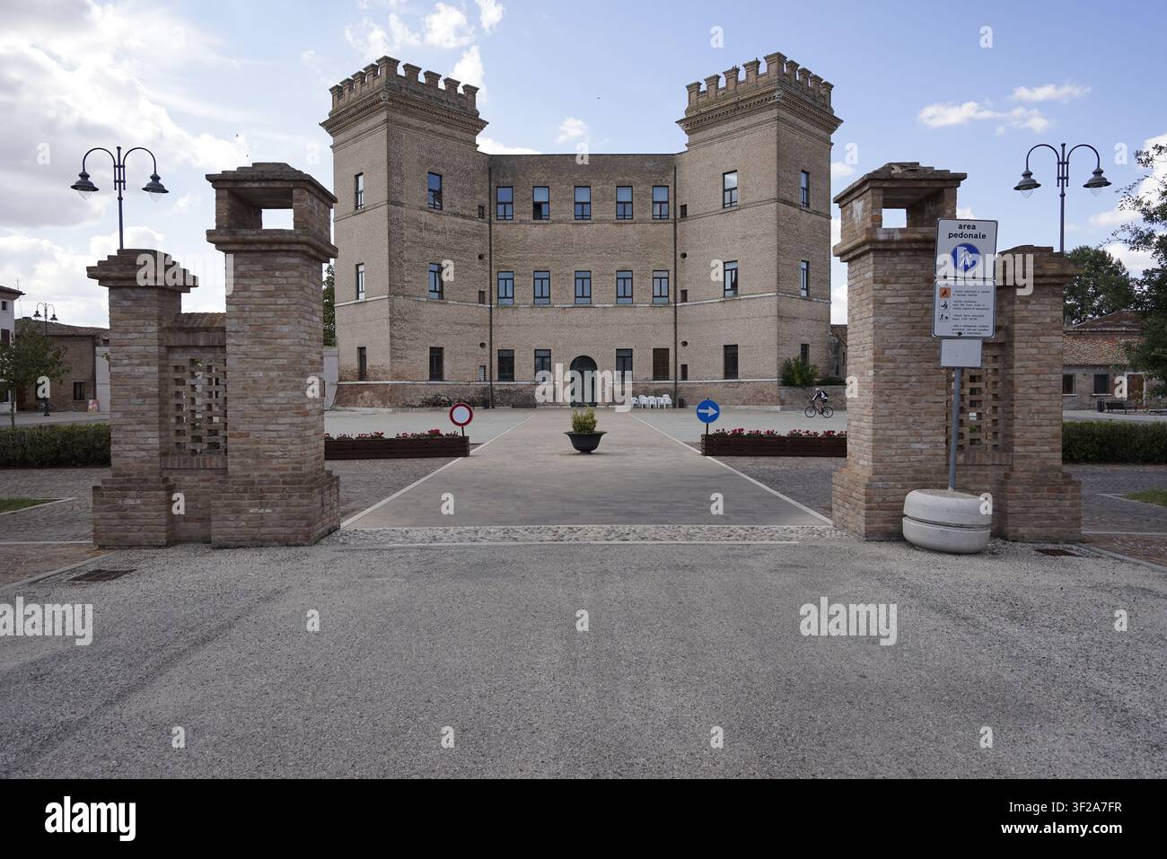 Castello della Mesola XVI sec Mesola- Fe - Emilia Romagna - Italien 2015 Stockfoto