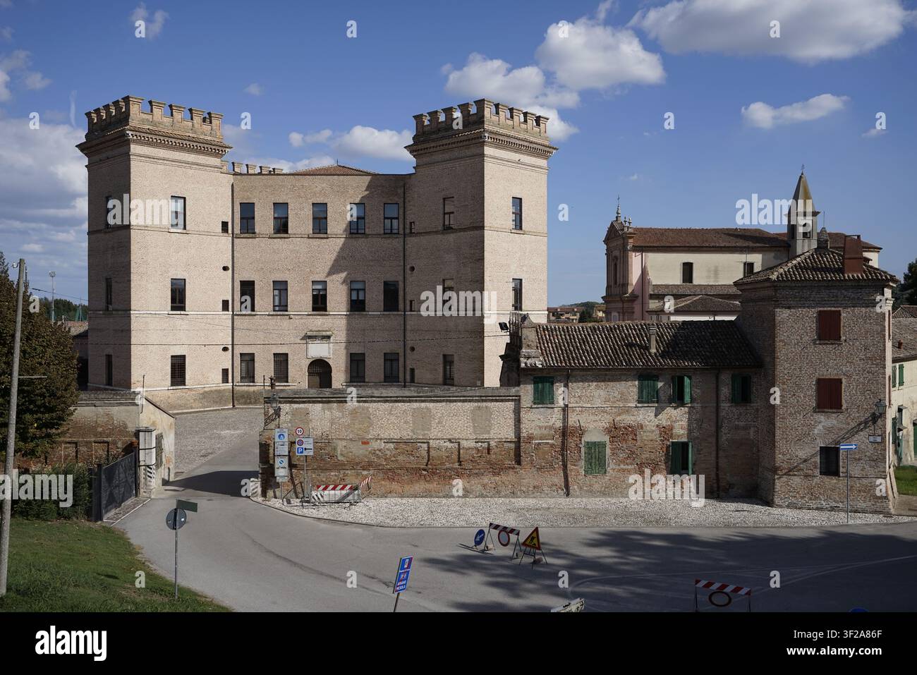 Castello della Mesola XVI sec Mesola- Fe - Emilia Romagna - Italien 2015 Stockfoto