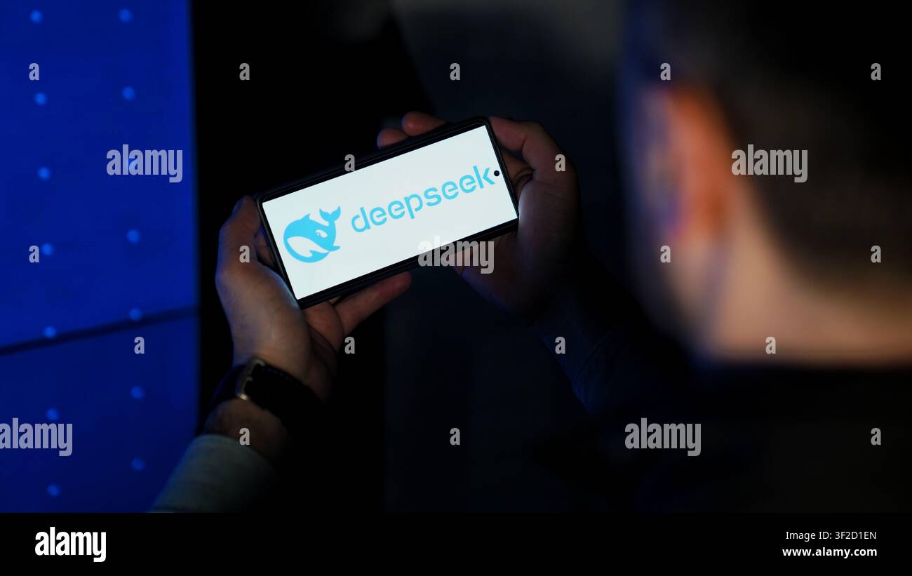 Grok ai app Stockfoto