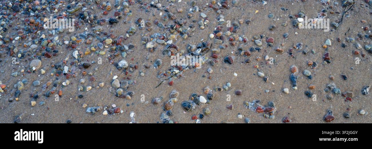 Küste von Göhren, Rügen Stockfoto