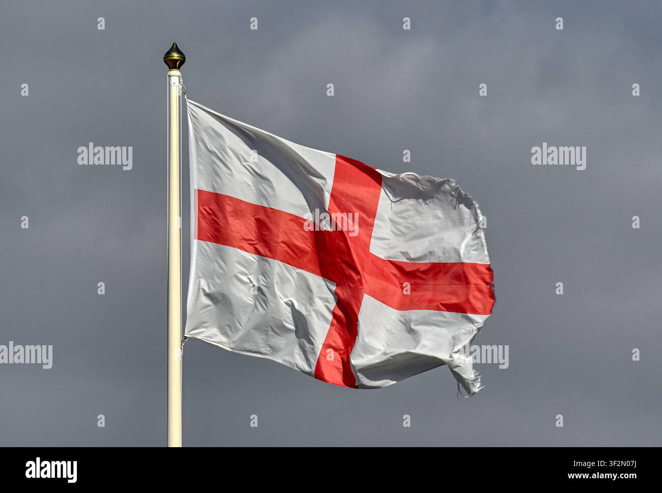 St George-Flagge Stockfoto