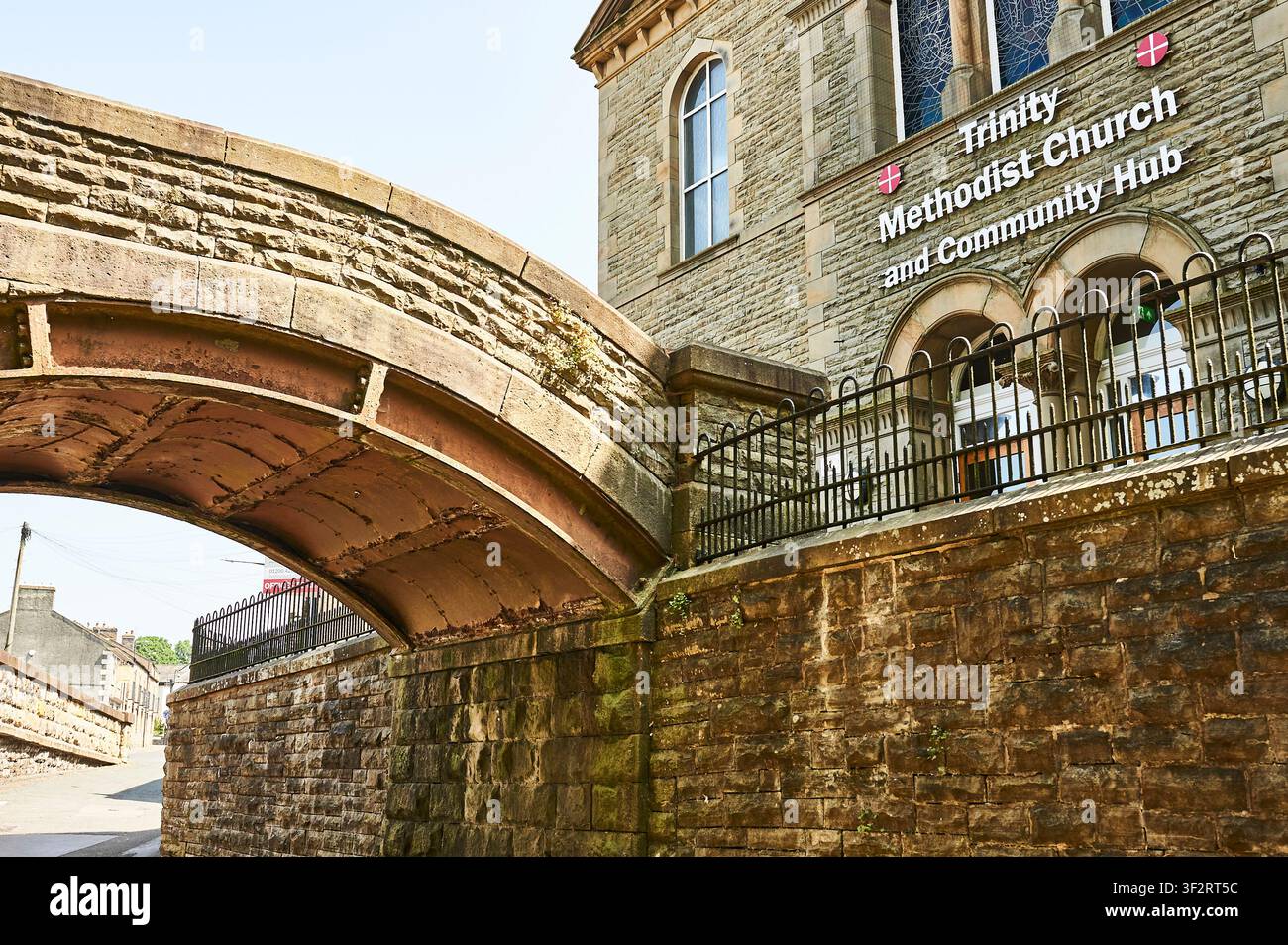 Trinity Methodist Church und Gemeindezentrum, Clitheroe, UK Stockfoto