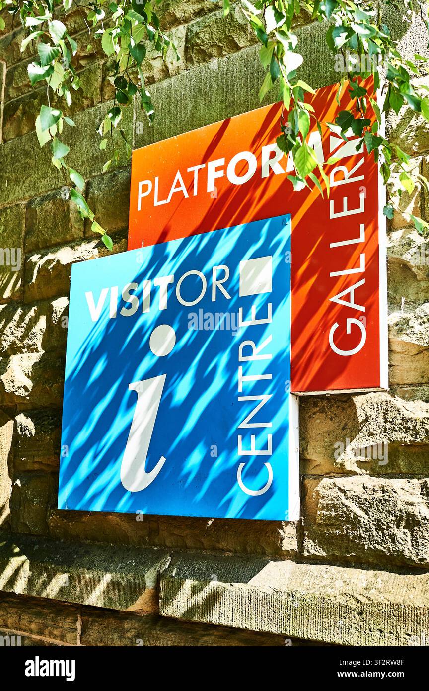 Platform Gallery und Besucherzentrum, Clitheroe, UK Stockfoto