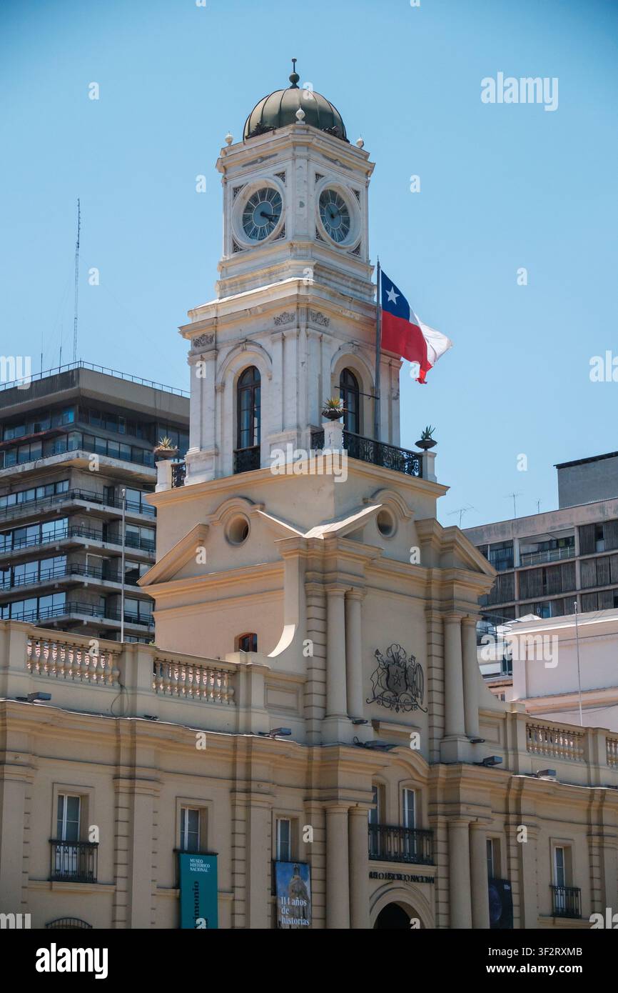 Rathaus von Santiago, Chile Stockfoto
