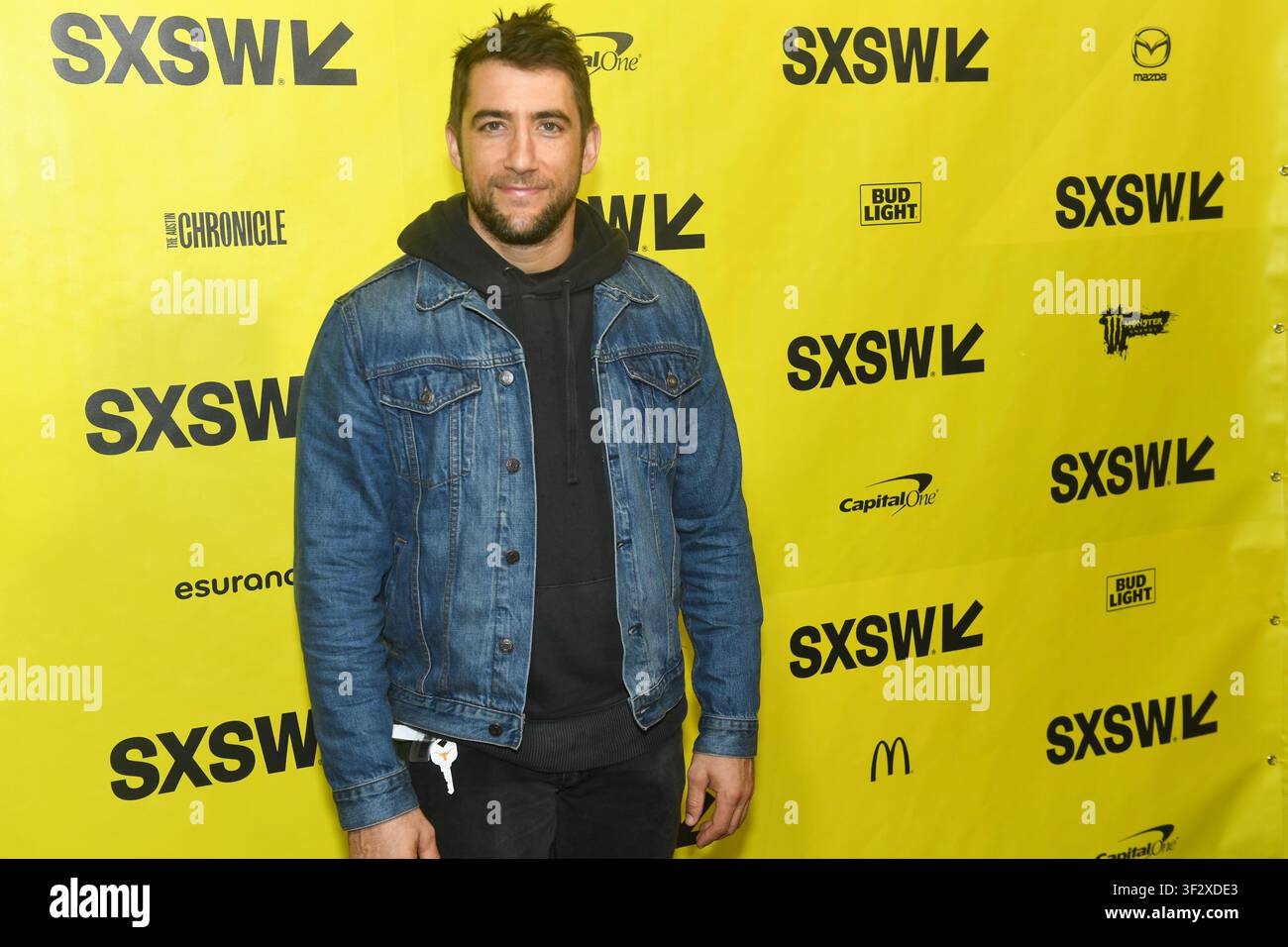Jonathan Togo bei einer South-by-Southwest-Vorführung von 'Infinity Baby', Austin, Texas, 12. März 2017. (Foto von John Anderson/The Austin Chronicle) Stockfoto