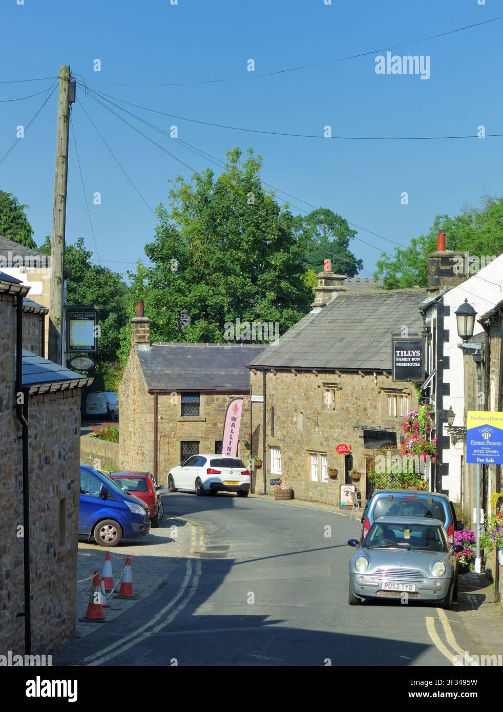Das Dorf Chipping Lancashire Stockfoto