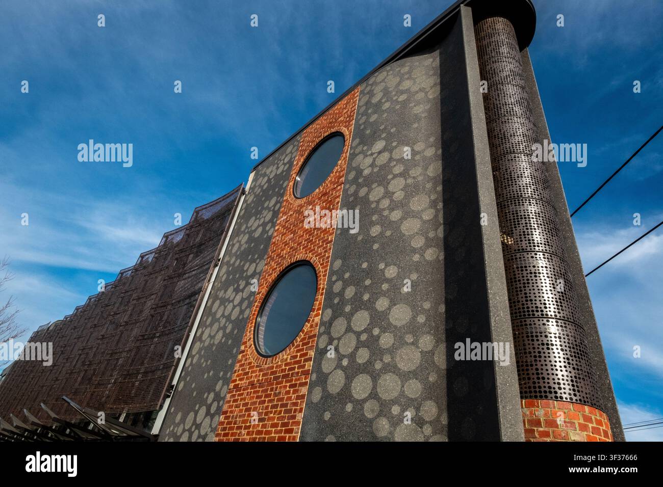 North Fitzroy Library Hub, North Fitzroy, Yarra, Victoria, Australien. Stockfoto