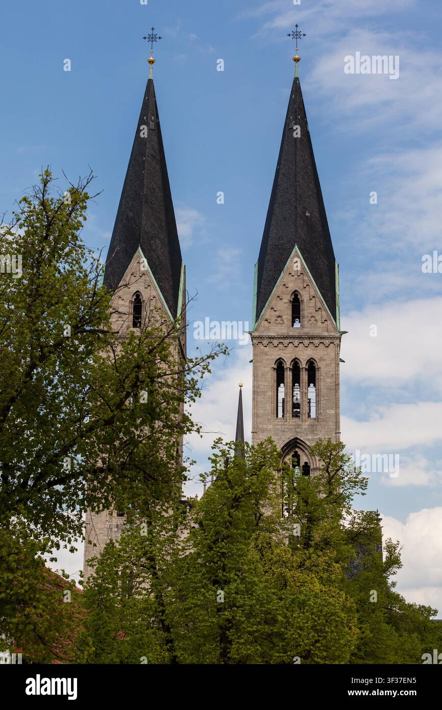 Dom Halberstadt harz Stockfoto