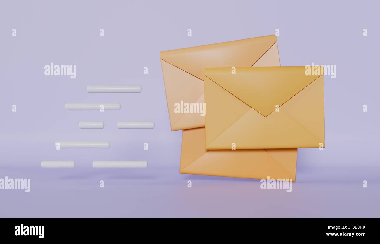 minimale Online-Nachrichtensendung, Online-Chat-Symbol, schnelle und schnelle Online-Kommunikation Stockfoto
