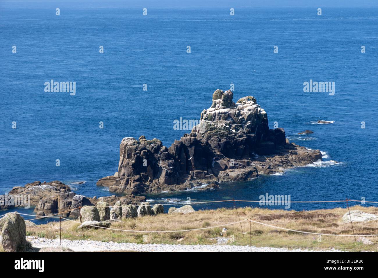 Cornwall 2026 Lands End, England - 18.7.2026: Land's End, der südwestlichste Punkt Großbritanniens und Teil von West-Cornwall im Südwesten, in Cornwall. England Stockfoto
