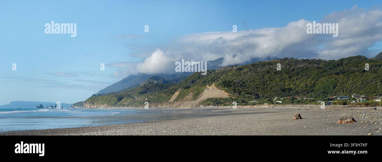 Rapahoe Beach, West Coast Region, Südinsel, Neuseeland Stockfoto
