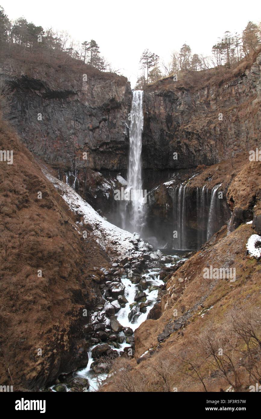 Kegon-Wasserfälle in Nikko, Tochigi, Japan Stockfoto