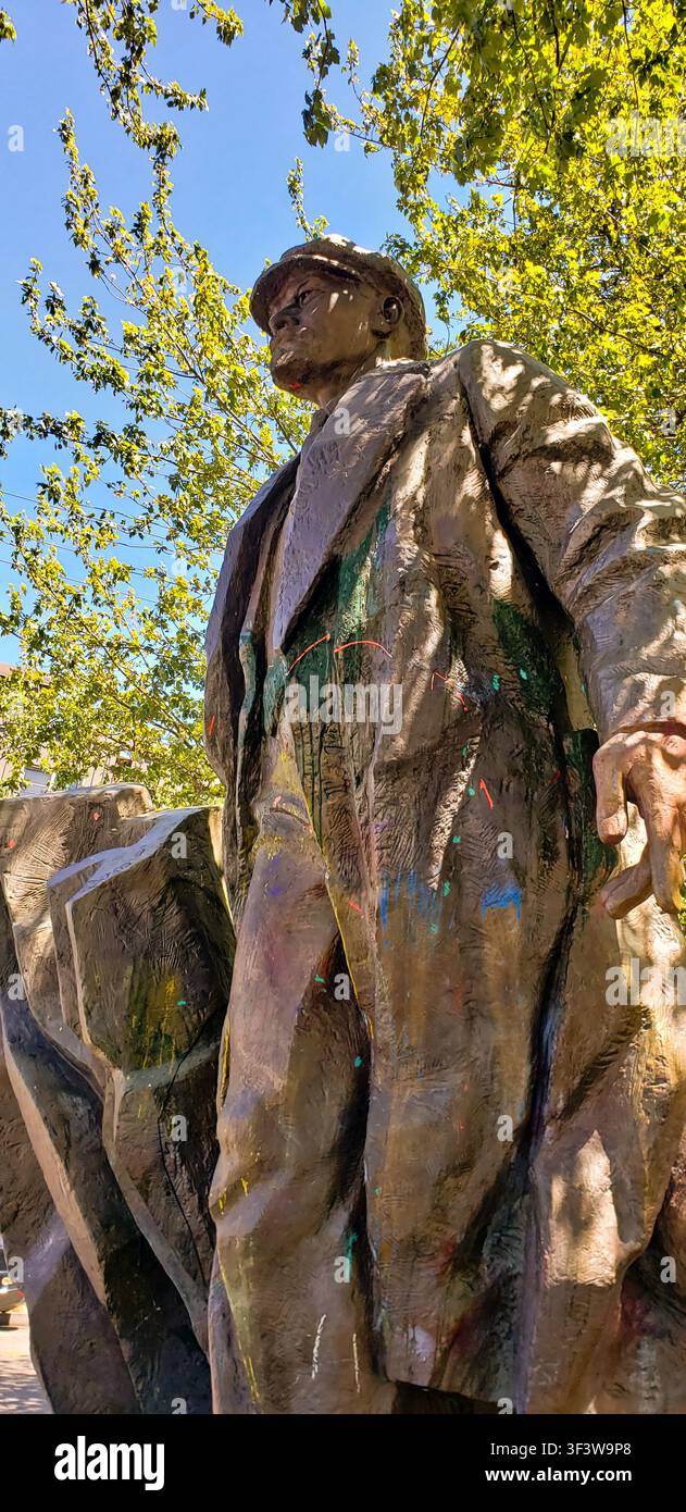 Statue von Wladimir Lenin im Fremont-Viertel von Seattle, Washington Stockfoto