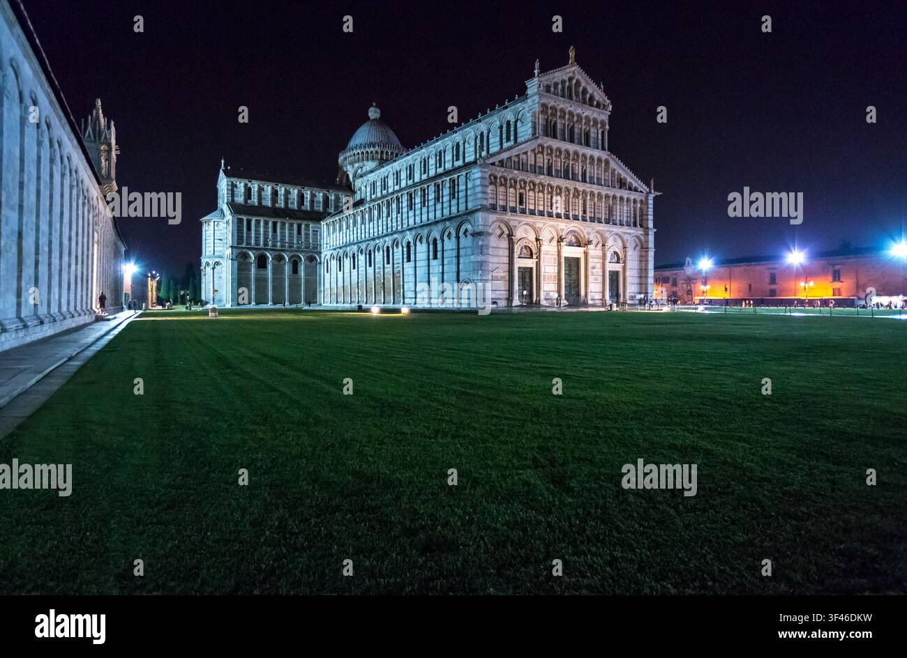 Italien, Pisa, Piazza Dei Miracoli, Dom Stockfoto