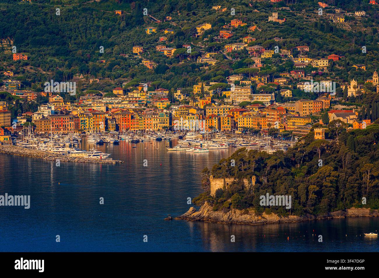 Italien Ligurien Santa Margherita Ligure, Blick Stockfoto