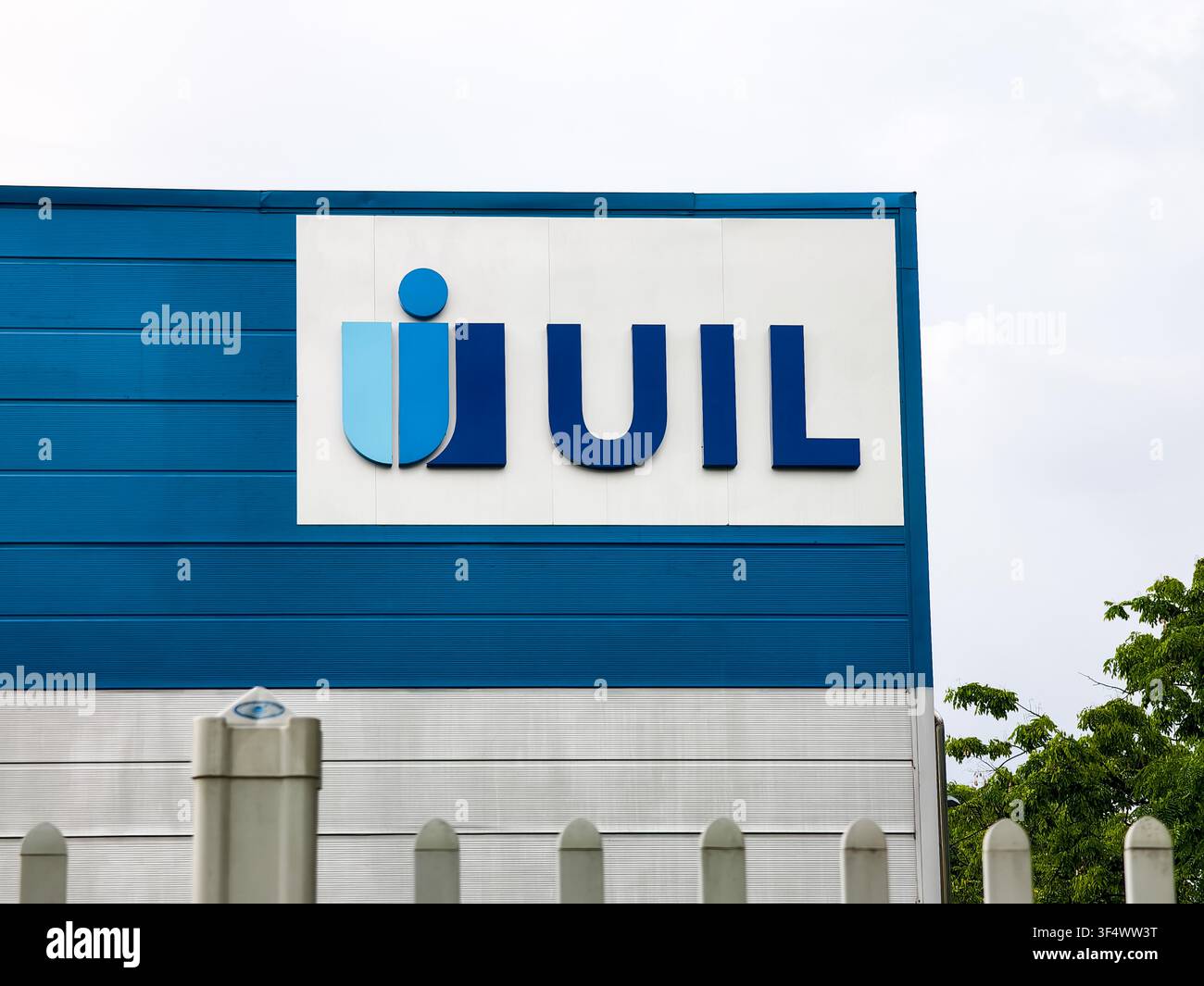 UIL-Einrichtung, Hersteller von High-Tech-Komponenten, Que Vo, Industriepark in der Provinz Bac Ninh, Vietnam. Stockfoto