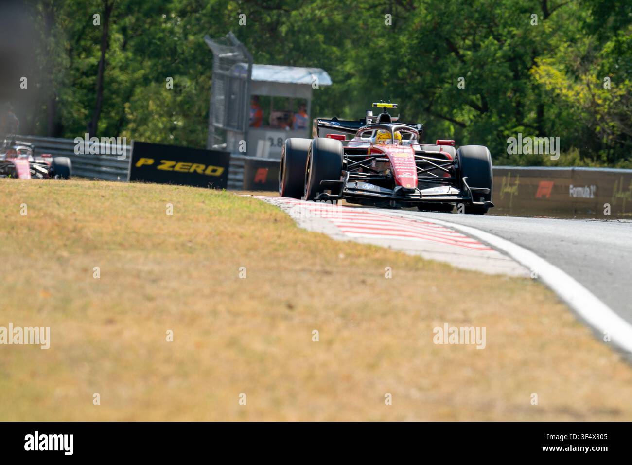 Formel 1 AWS Ungarischer Grand Prix 2026 - Sonntag, 26. Juli - Rennen - #44 Lewis Hamilton (GBR) - Scuderia Ferrari HP Stockfoto