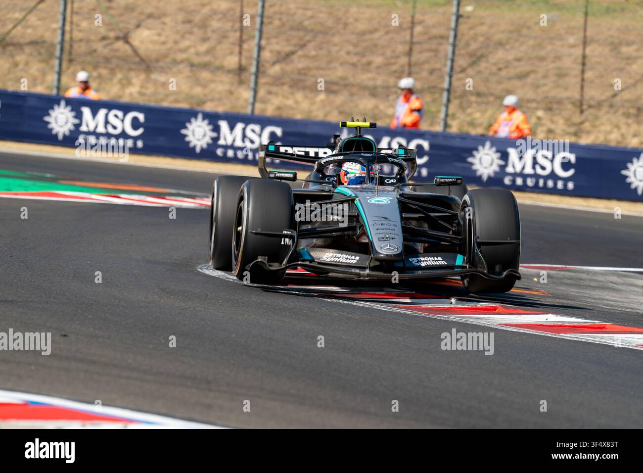 Formel 1 AWS Ungarischer Grand Prix 2026 - Sonntag, 26. Juli - Rennen - #12 Kimi Antonelli (ITA) - Mercedes-AMG PETRONAS Formel-One-Team Stockfoto