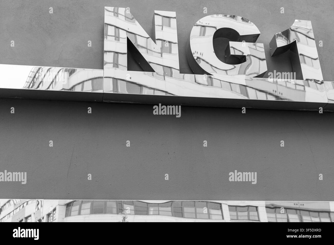 NG-ONE (auch bekannt als NG1) ist ein Nachtclub und eine Diskothek im Postbezirk NG1 nahe dem Stadtzentrum von Nottingham, England. Stockfoto