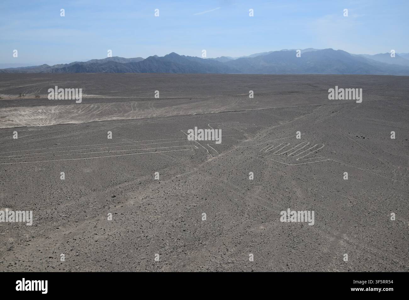 Nazca, Provinz Nazca, Departamento Ica - Peru - Nazka-Linien Stockfoto