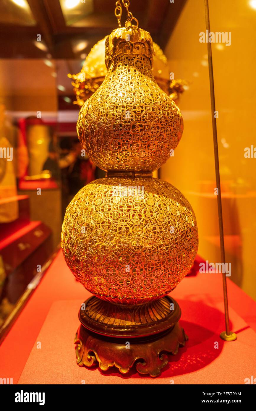 Chinesische Altertümer, chinesischer alter Jade, chinesische Antiquitäten Stockfoto