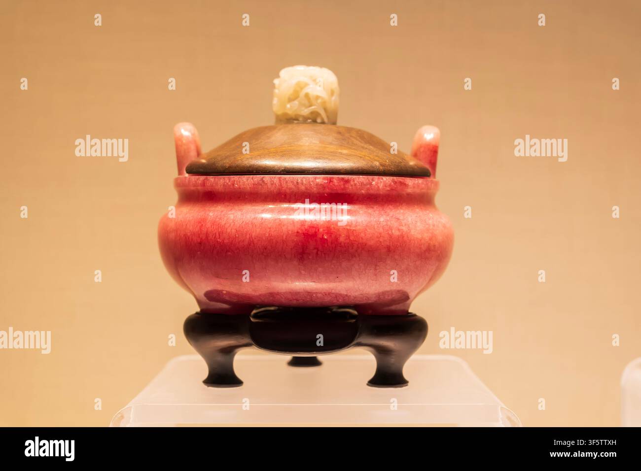 Chinesische Altertümer, chinesischer alter Jade, chinesische Antiquitäten Stockfoto