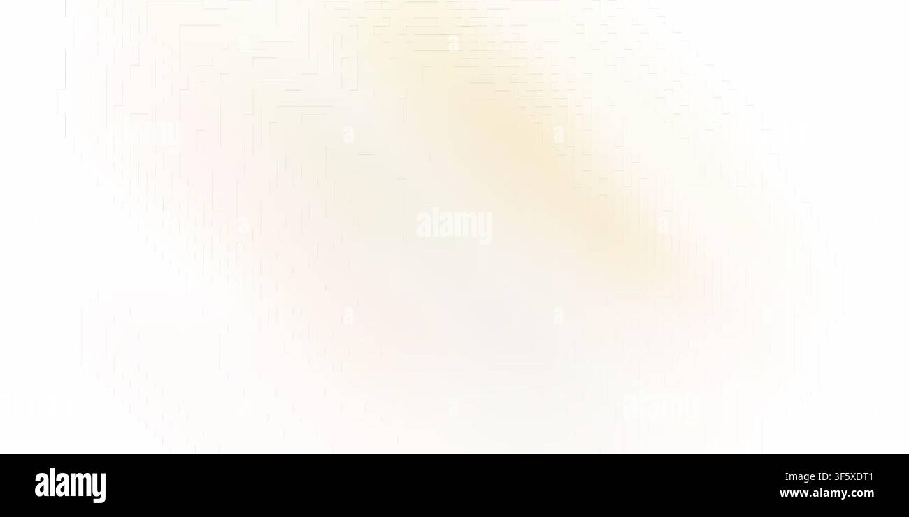 Ein minimalistischer abstrakter Hintergrund mit einer subtilen 3D-Block- oder pixeligen Textur, isoliert auf einem reinen weißen Hintergrund mit weichem Licht. Stockfoto