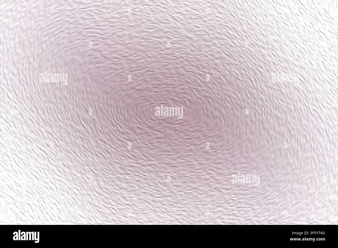Ein abstrakter digitaler Kunsthintergrund mit einem zentralen kreisförmigen Wirbelmuster und feinen, texturierten Linien in weichen, gedämpften Tönen, die einen Wirbeleffekt erzeugen. Stockfoto