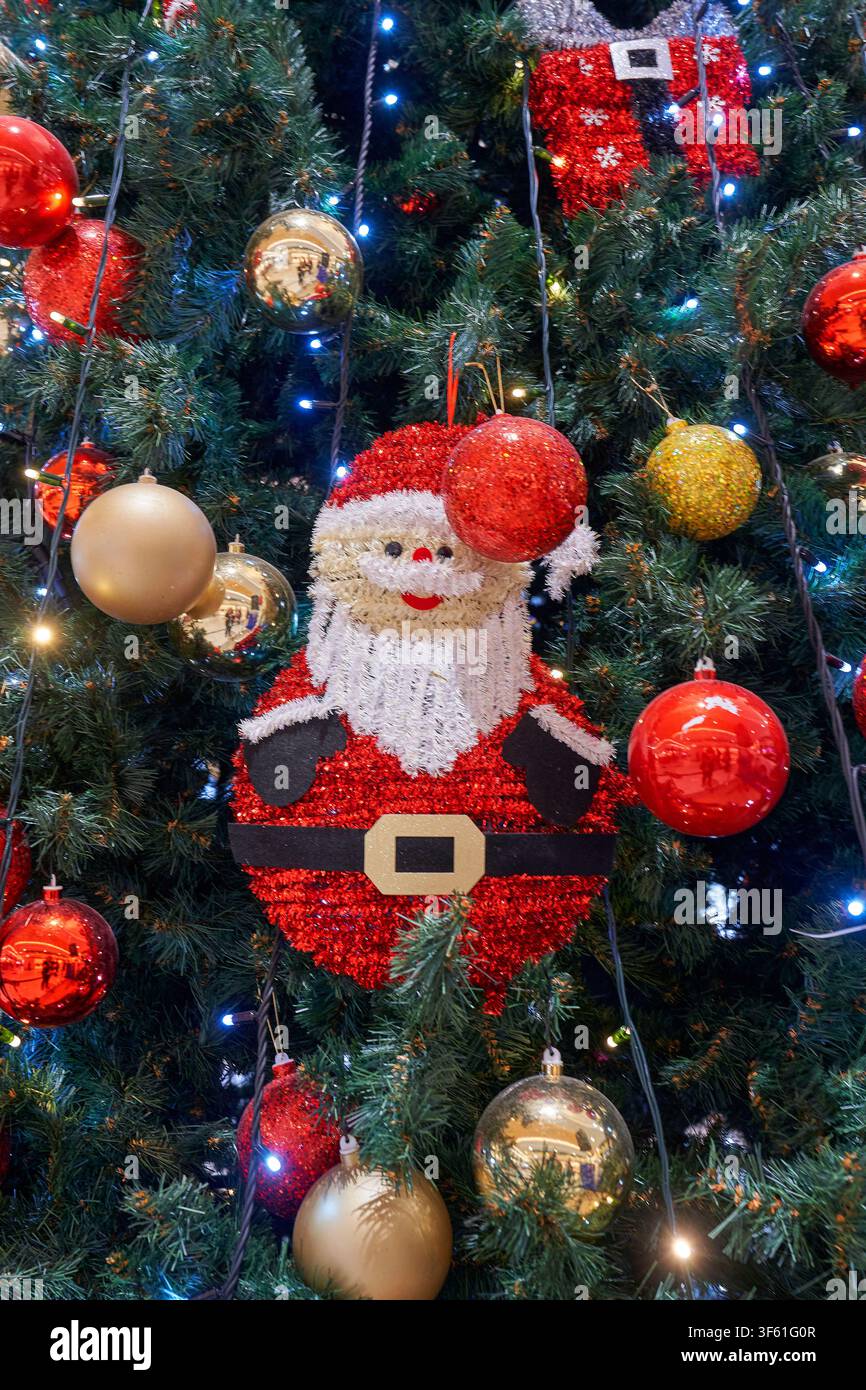 Traditionelle Weihnachts- und Neujahrsdekoration Stockfoto