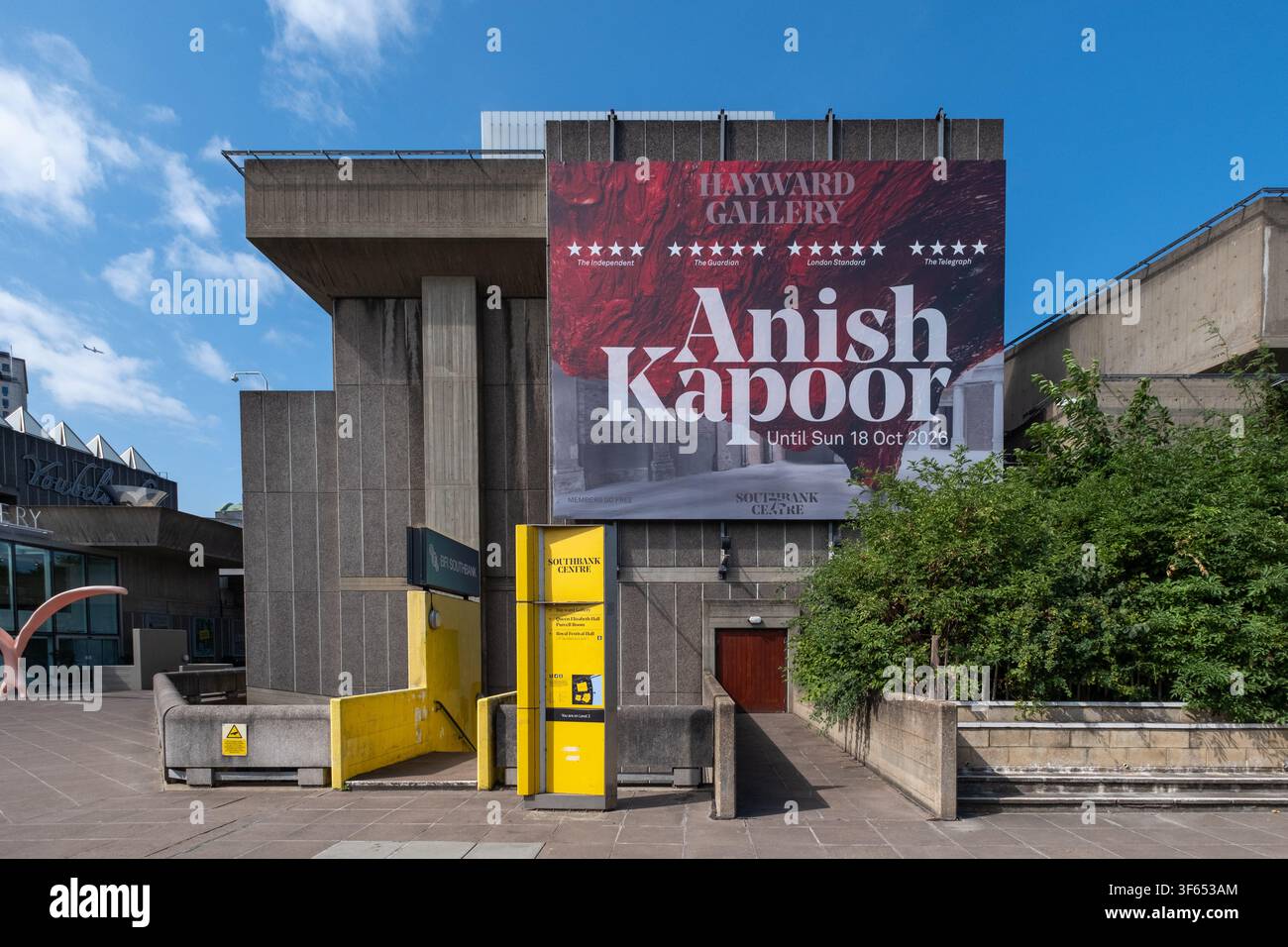 Anish-Kapoor-Ausstellung in der Hayward Gellery Stockfoto