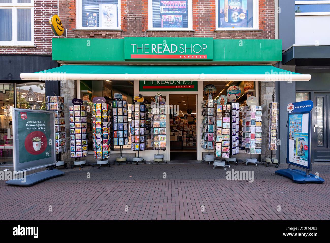 Der Read Shop Express-Laden in Beverwijk, Niederlande Stockfoto
