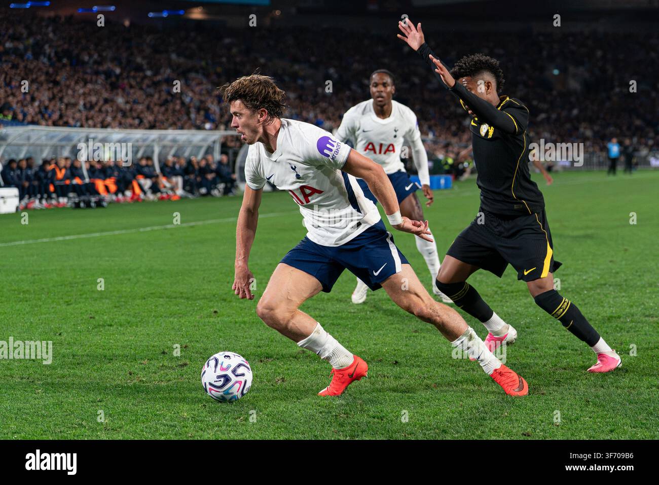 Conor Gallagher von Tottenham im Einsatz während des Chelsea FC gegen Tottenham Hotspur Sydney Super Cup Spiel am 1. August 2026 im Accor Stadium Stockfoto